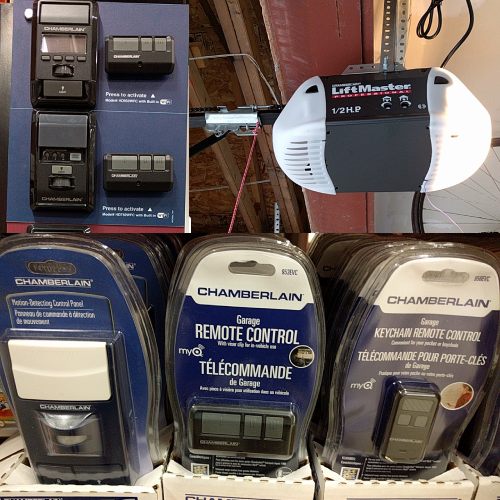 Garage door remotes